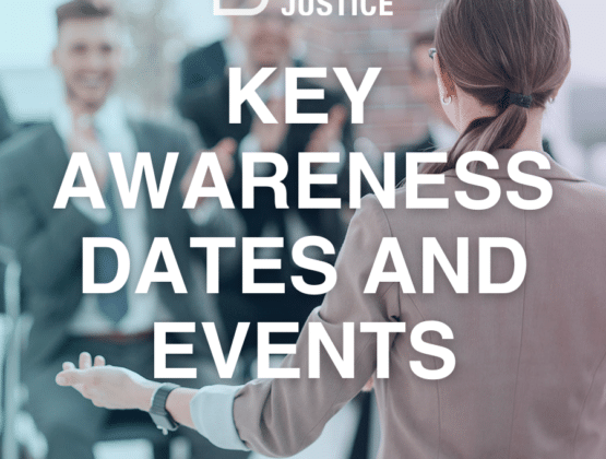 Key awareness dates and events for the justice sector in 2023.