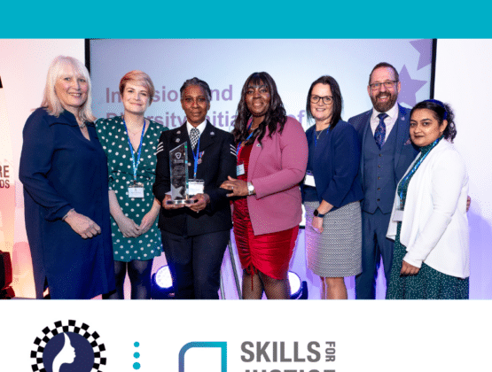 Women of Colour in Policing (WoCiP) at the Inspire Justice Awards.