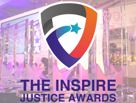 Inspire Justice Awards 2023 logo