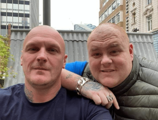 Mike and Danny from Lads Like Us