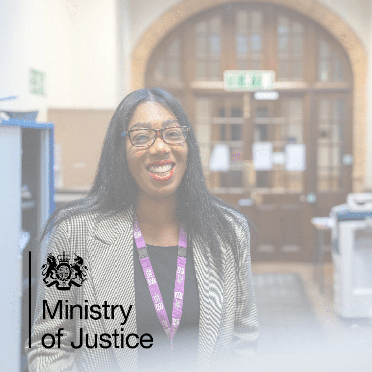 Woman working in the probation service