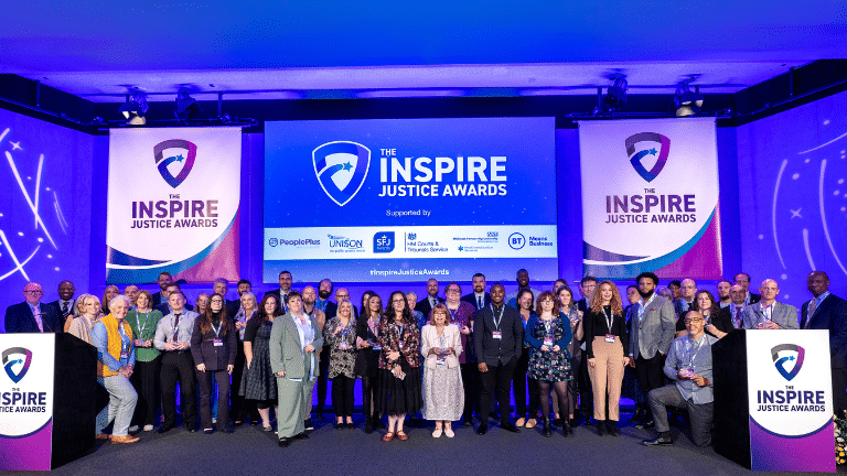 Inspire Justice Awards winners 2024