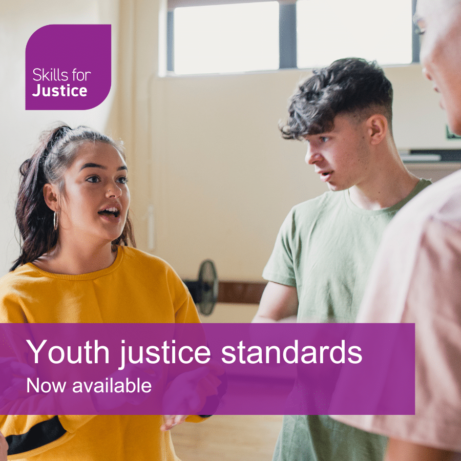 Updated youth justice standards now available to the sector