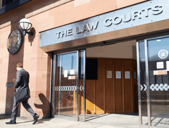 Outside of a UK court