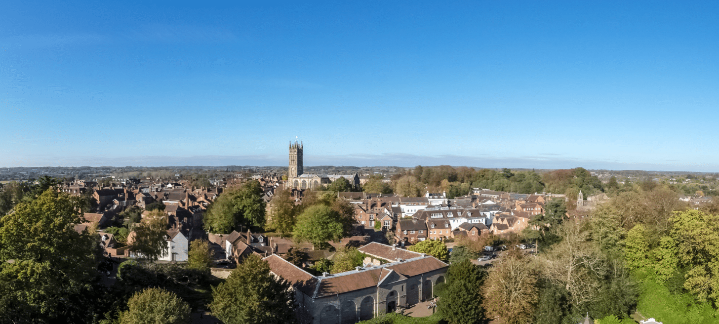 Warwickshire skyline