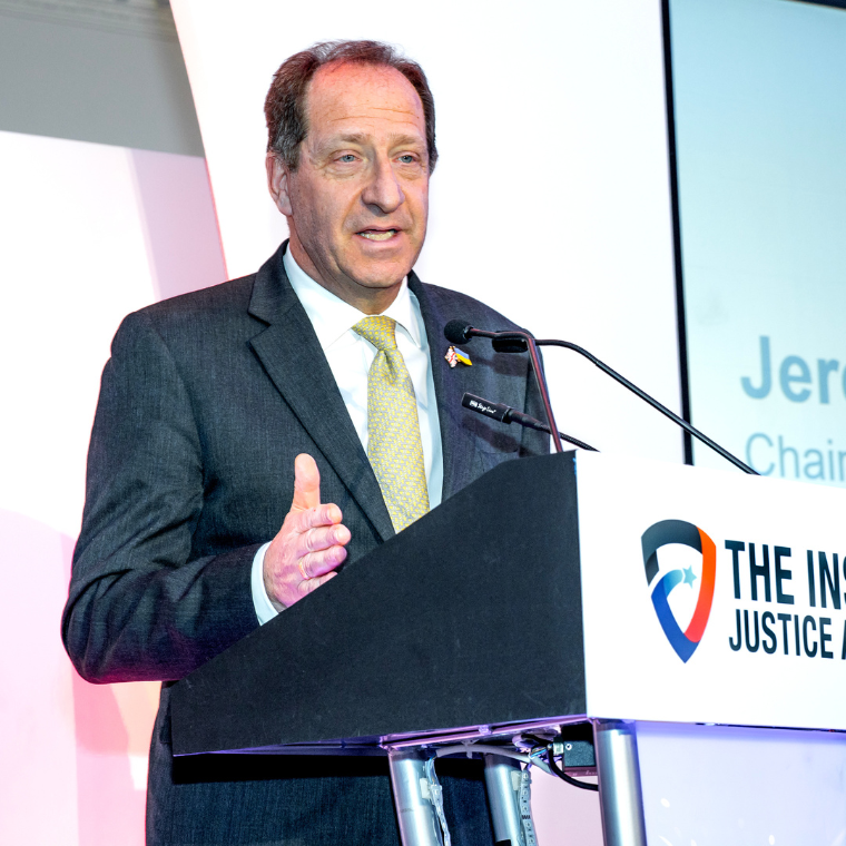 Jeremy Newman at the Inspire Justice Awards