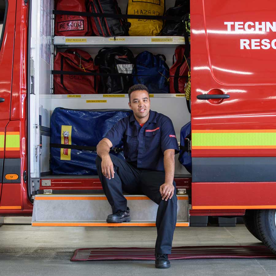 Celebrating the national On-Call Firefighter recruitment drive