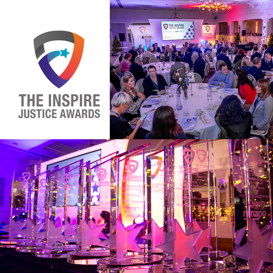 Justice sector workforce honoured at inaugural Inspire Justice Awards