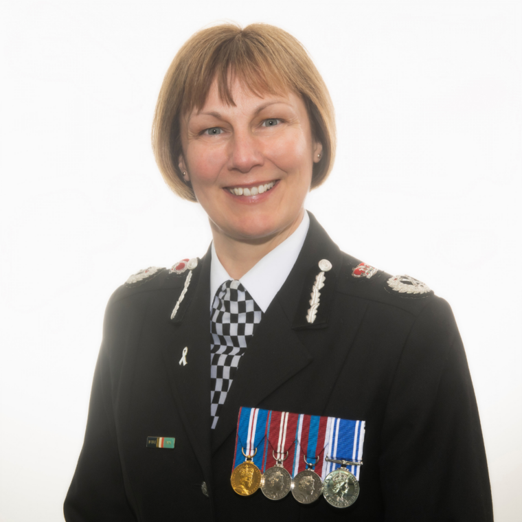Lisa Winward headshot, Chief Constable at North Yorkshire Police and board member for Skills for Justice.