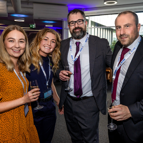 Drinks reception at the Inspire Justice Awards