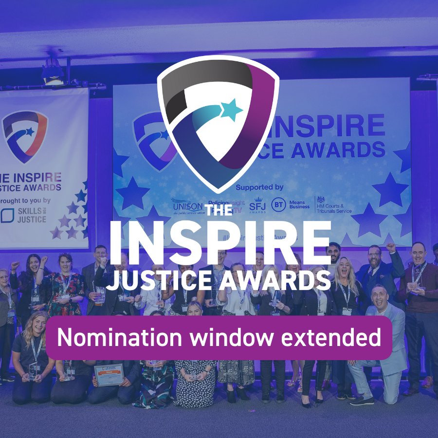 Deadline extended for Inspire Justice Awards nominations