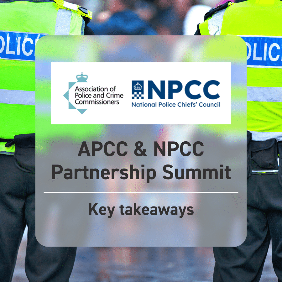 Key takeaways from the APCC & NPCC Partnership Summit