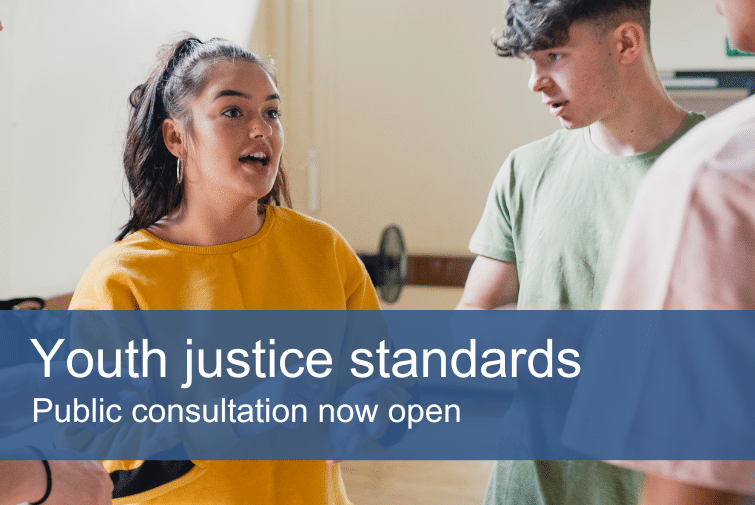 Public consultation on youth justice standards