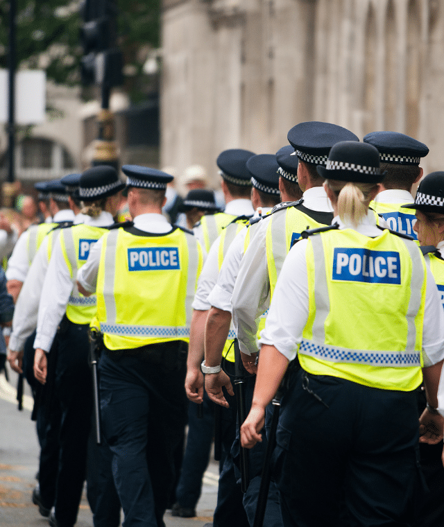 Group of police officers