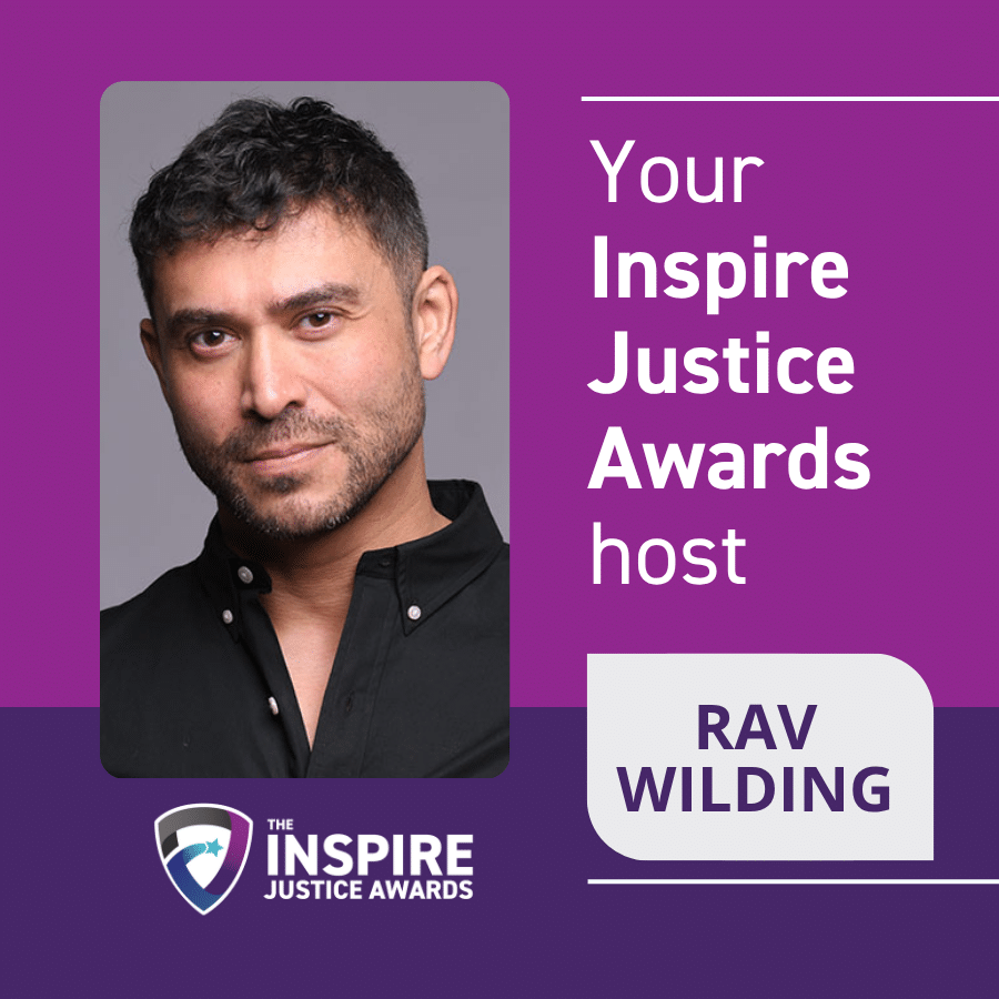Rav Wilding announced as Inspire Justice Awards 2025 host