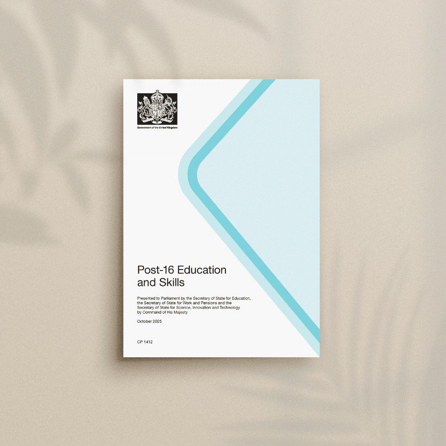 Our response to the government’s post-16 education and skills white paper